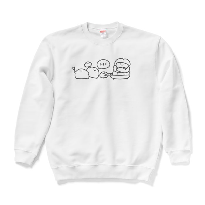 スウェット - L - ホワイト