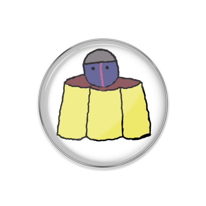 ピンバッジ - 丸形25mm