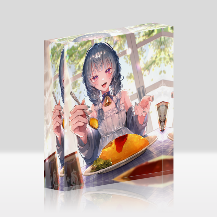 アクリルブロック - ホワイトタイプ