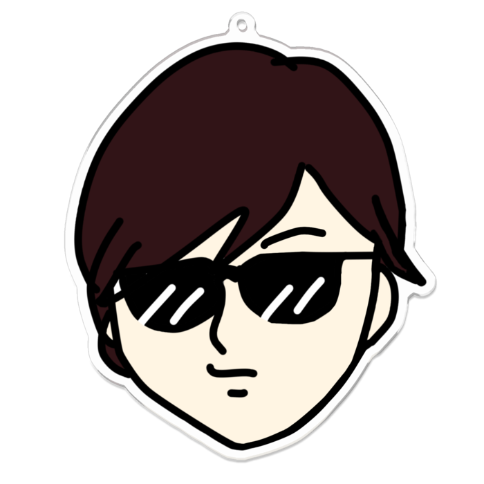 アクリルキーホルダー - 100 x 100 (mm)