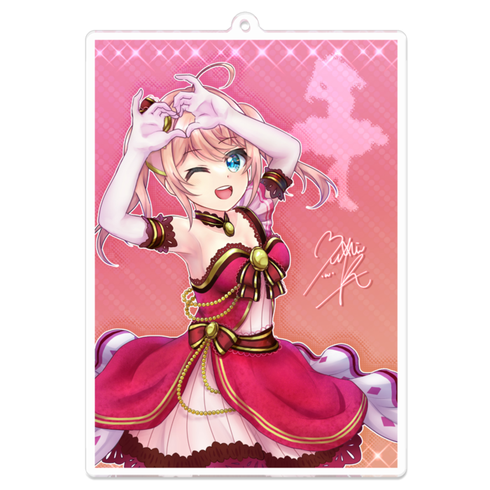 アクリルキーホルダー - 100 x 100 (mm)