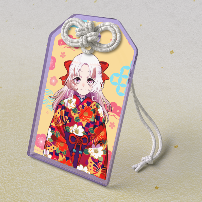 アクリルお守り - 50 × 80mm