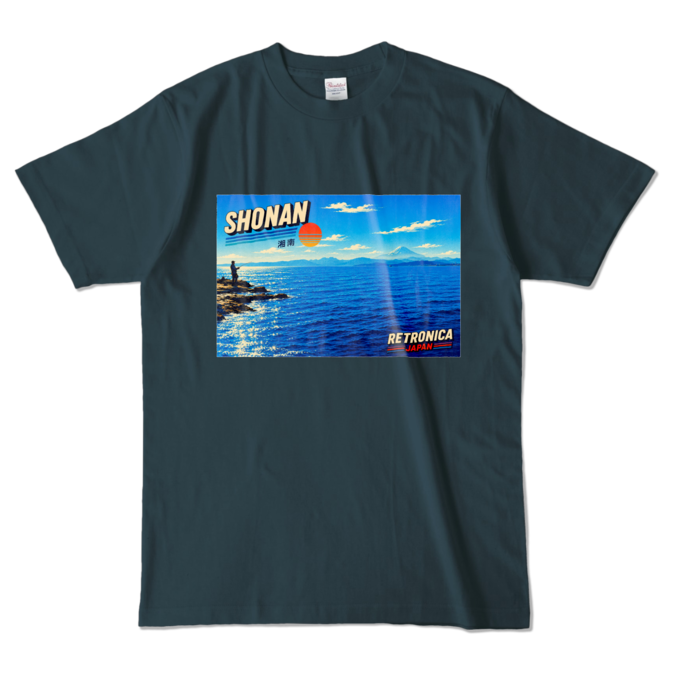 カラーTシャツ - L - デニム (濃色)