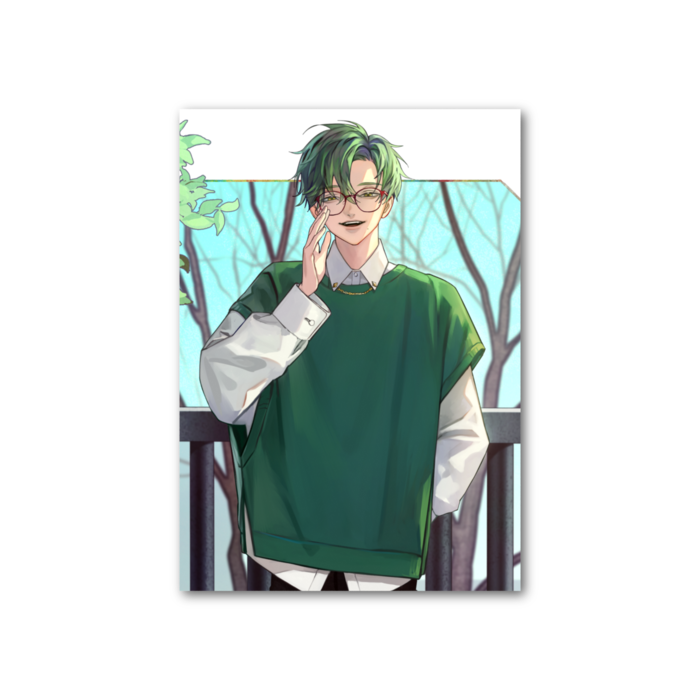フォト風カード - 縦 - 片面