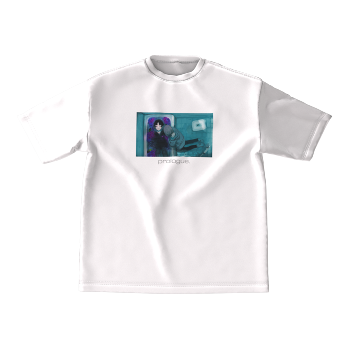 ビッグシルエットTシャツ - M - White