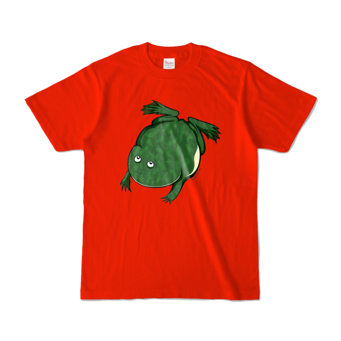 カラーTシャツ - S - レッド (濃色)