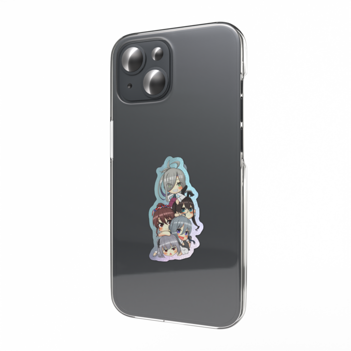 オーロラスマホステッカー - 縦