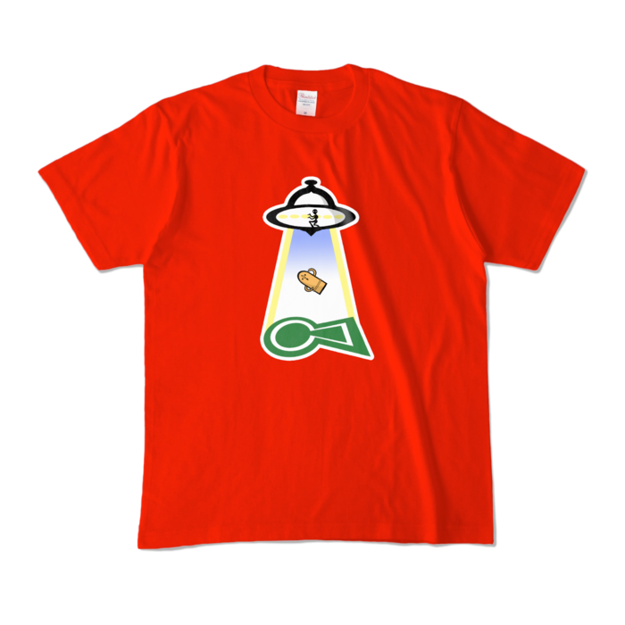 カラーTシャツ - M - レッド (濃色)