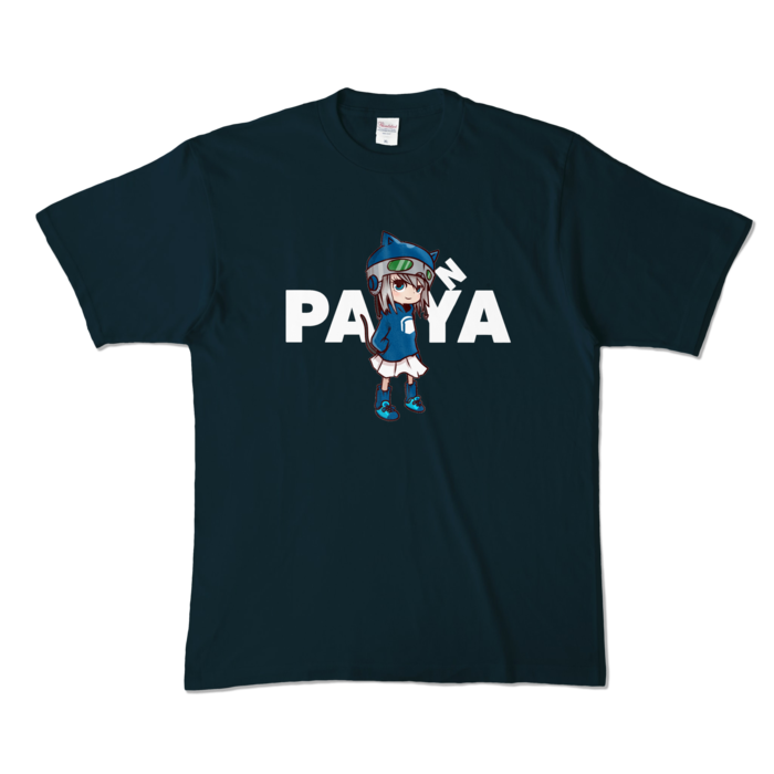 カラーTシャツ - XL - ネイビー (濃色)