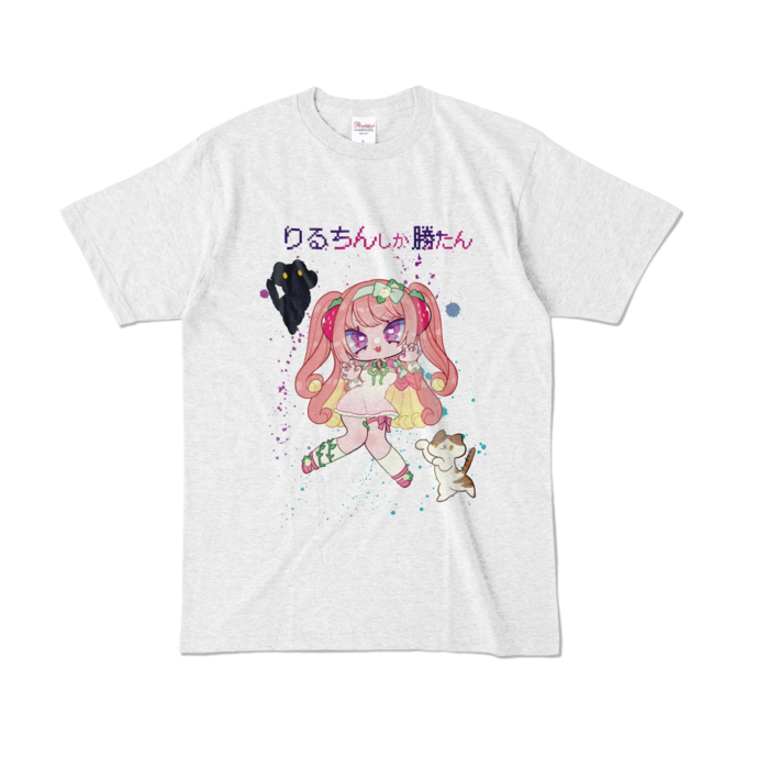 カラーTシャツ - L - アッシュ (淡色)