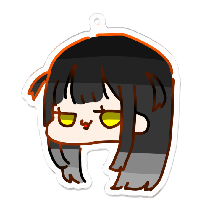 アクリルキーホルダー - 70 x 70 (mm)