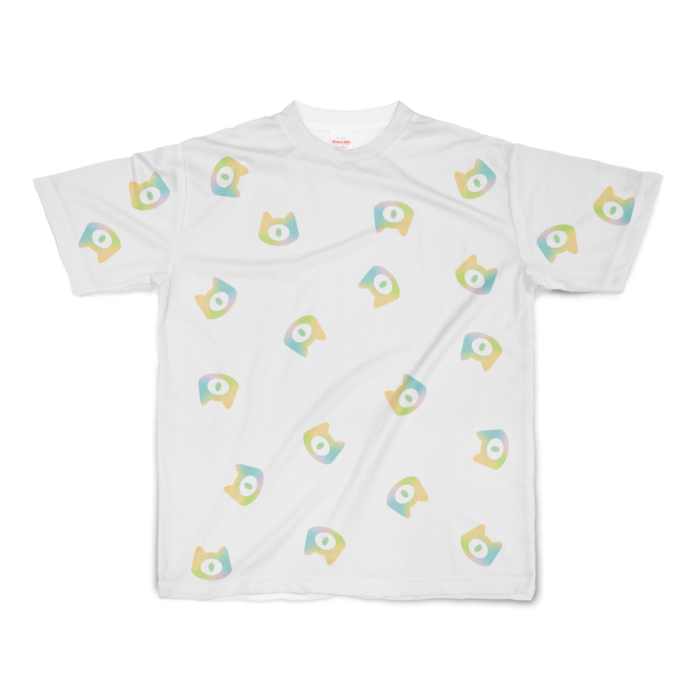 フルグラフィックTシャツ - S - レインボー