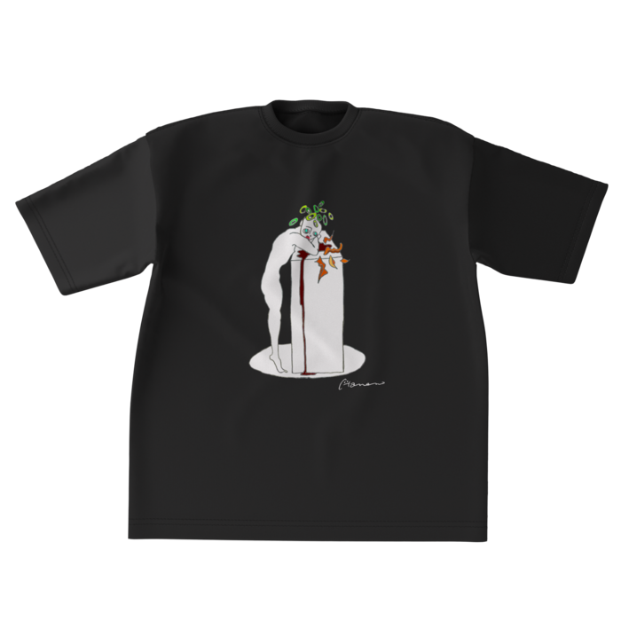 ビッグシルエットTシャツ - XL - 正面
