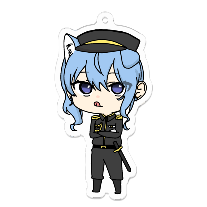 アクリルキーホルダー - 70 x 70 (mm)