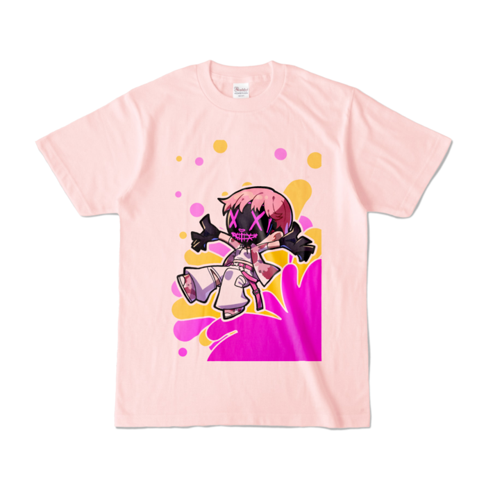 カラーTシャツ - S - ライトピンク (淡色)