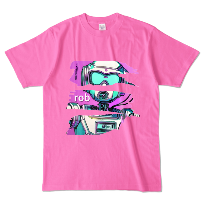 カラーTシャツ - L - ピンク (濃色)