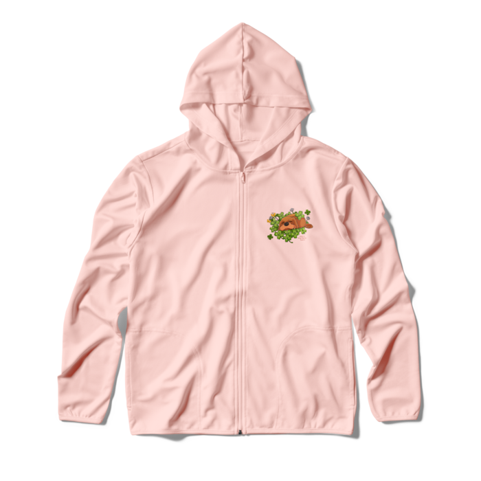 ジップパーカー - M - ライトピンク