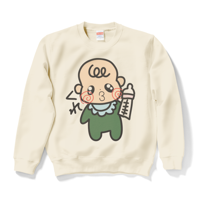 スウェット - S - ナチュラル