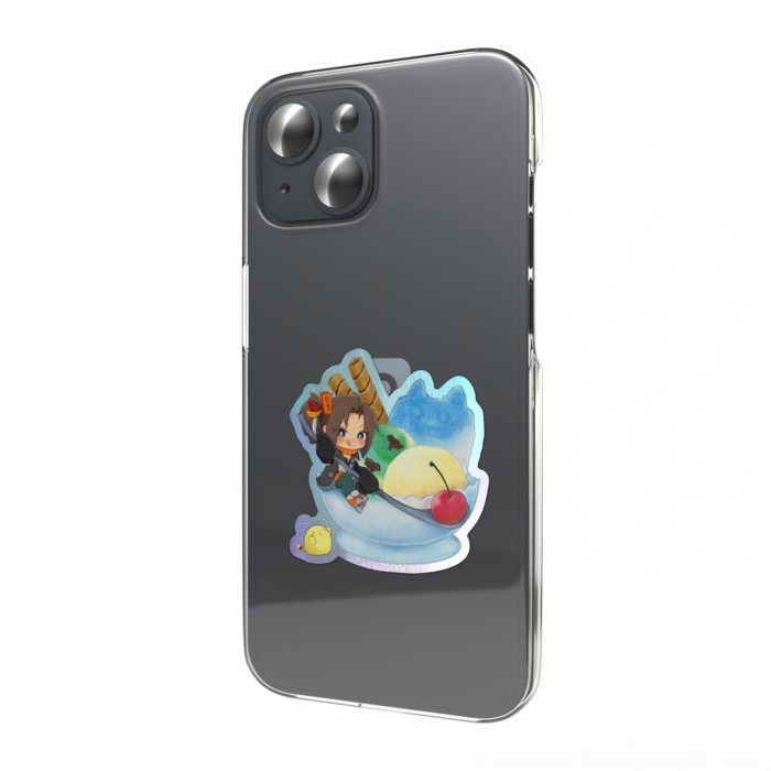 オーロラスマホステッカー - W55 × H91mm 以内
