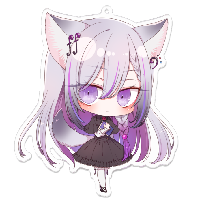 アクリルキーホルダー - 100 x 100 (mm)