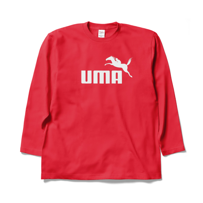 ロングスリーブTシャツ - XL - レッド