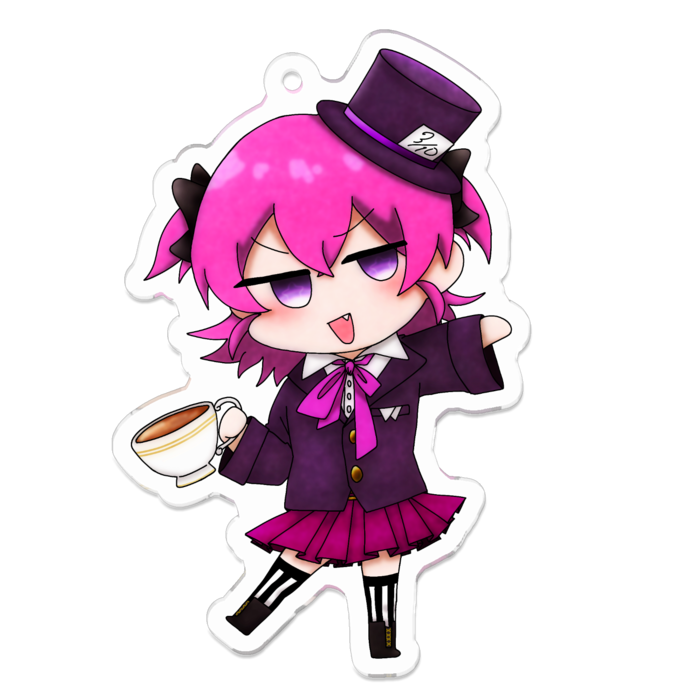 アクリルキーホルダー - 70 x 70 (mm)