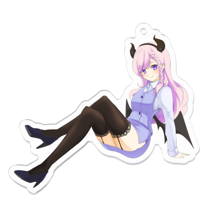 アクリルキーホルダー - 70 x 70 (mm)