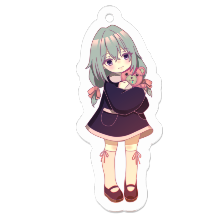 アクリルキーホルダー　50 x 50 (mm)