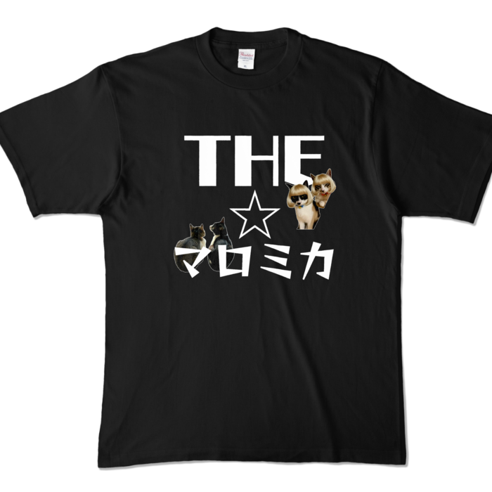 カラーTシャツ - XL - ブラック (濃色)