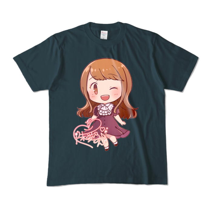 カラーTシャツ - M - デニム (濃色)