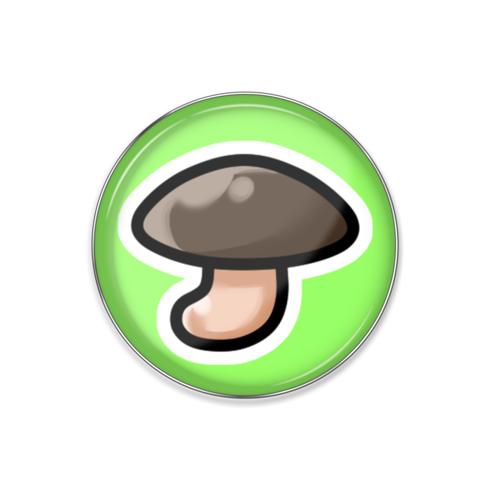 ピンバッジ - 丸形25mm