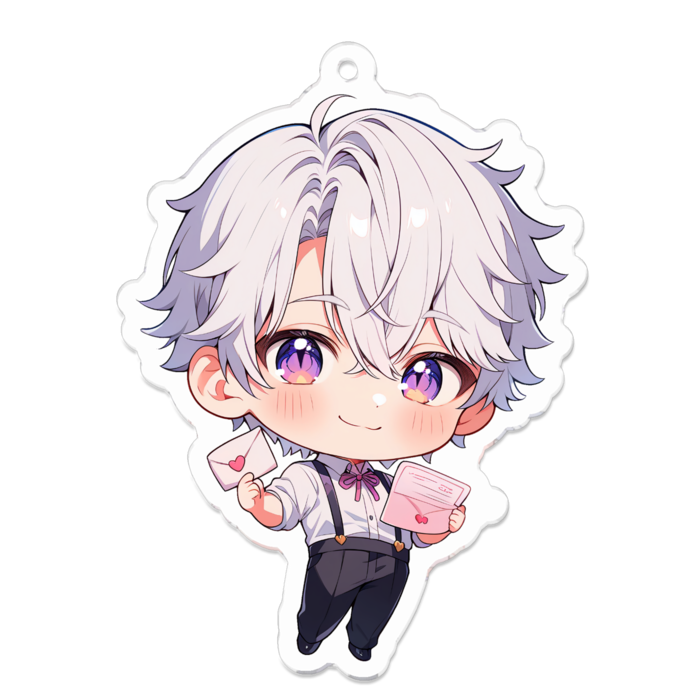 アクリルキーホルダー - 70 x 70 (mm)