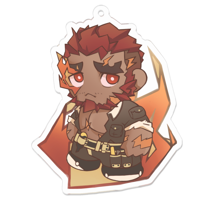 アクリルキーホルダー - 70 x 70 (mm)