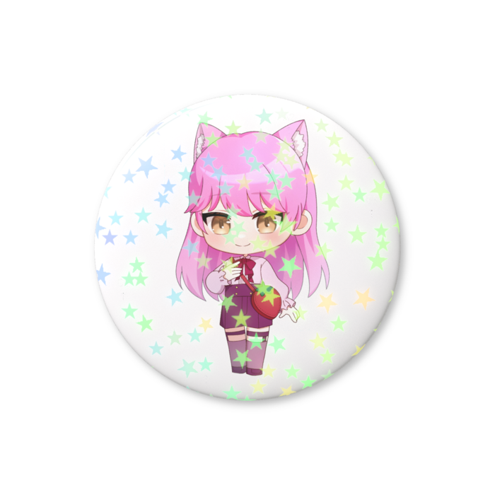 スターホログラム缶バッジ - 25mm