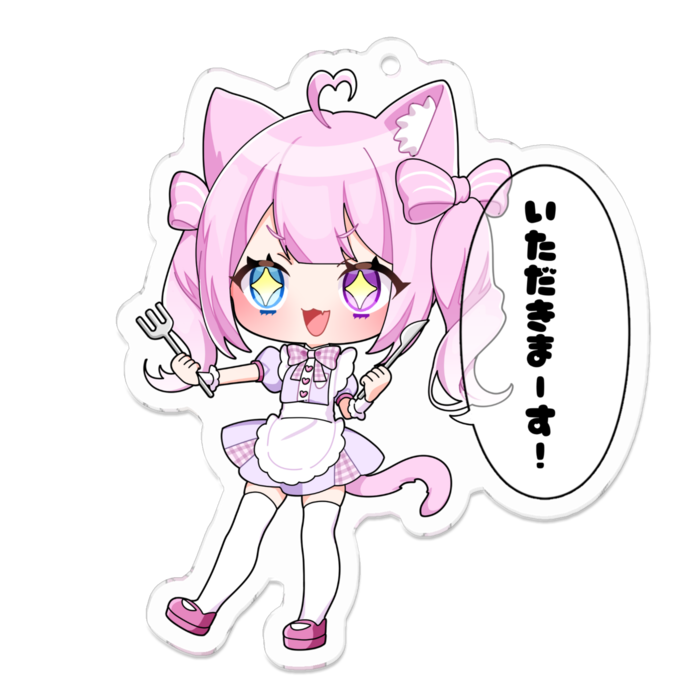 アクリルキーホルダー - 70 x 70 (mm)