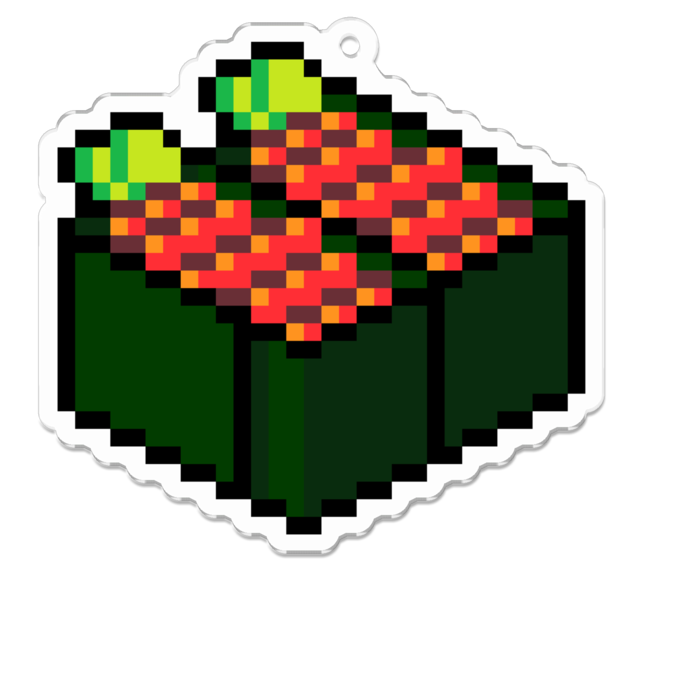 アクリルキーホルダー - 70 x 70 (mm)