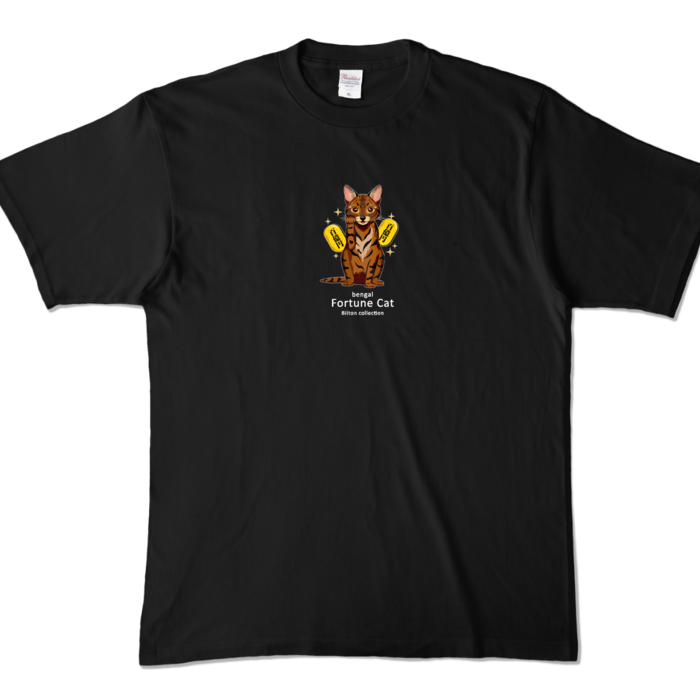 カラーTシャツ - XL - ブラック (濃色)