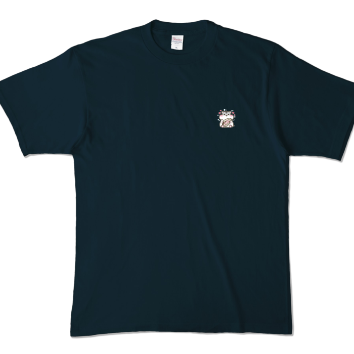 カラーTシャツ - XL - ネイビー (濃色)