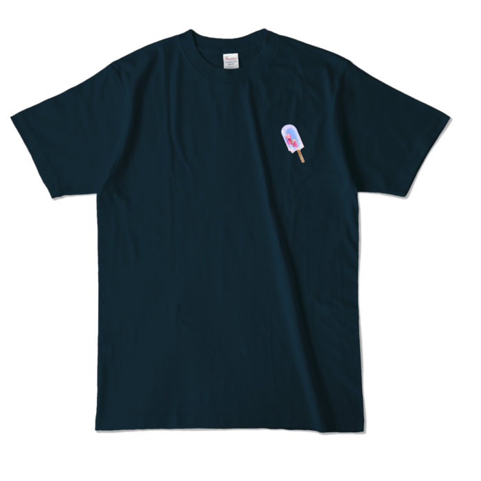 カラーTシャツ - L - ネイビー (濃色)