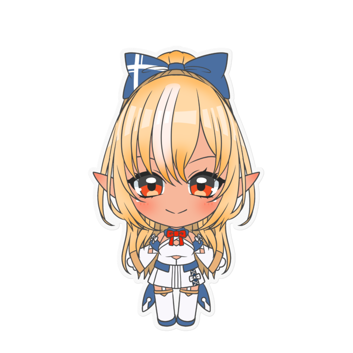 ステッカー - 160 x 160 (mm)クリア