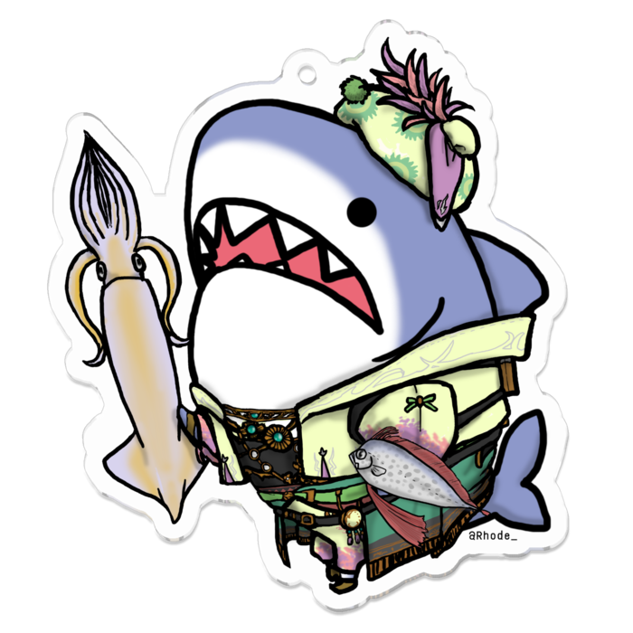 アクリルキーホルダー - 70 x 70 (mm)