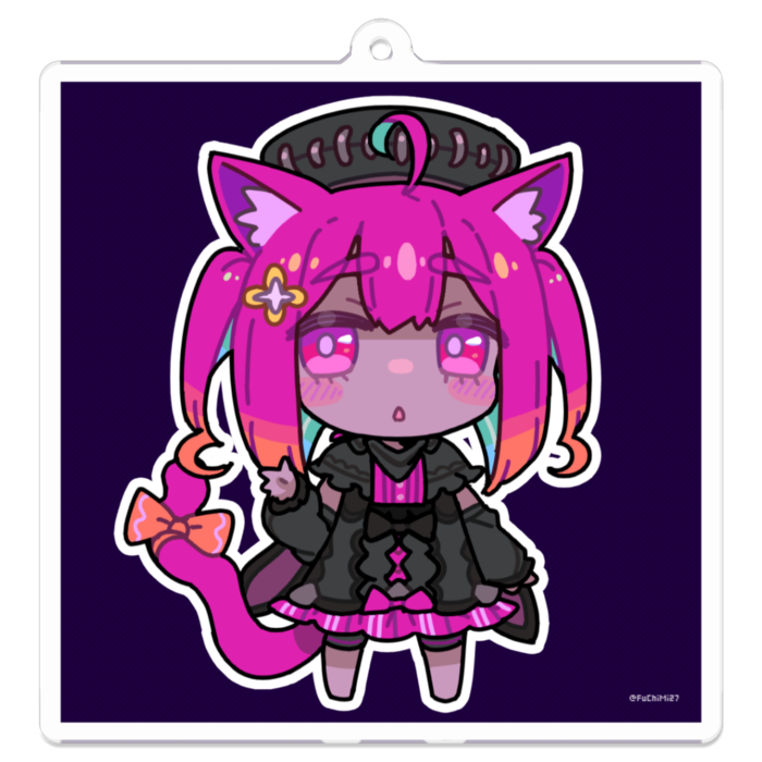 アクリルキーホルダー - 70 x 70 (mm)