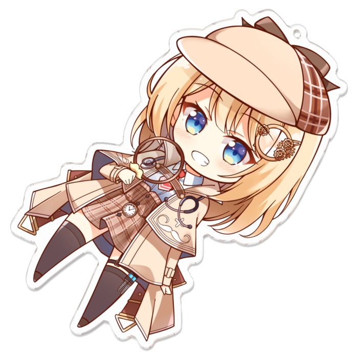 アクリルキーホルダー - 100 x 100 (mm)