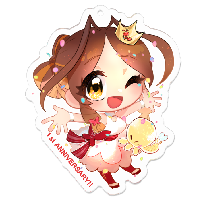 アクリルキーホルダー - 70 x 70 (mm)