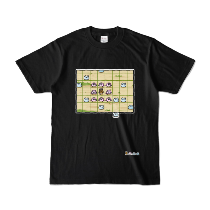 カラーTシャツ - S - ブラック (濃色)