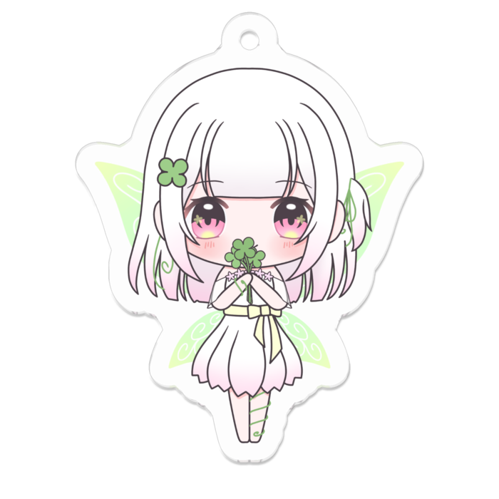 大事なよつばアクキー