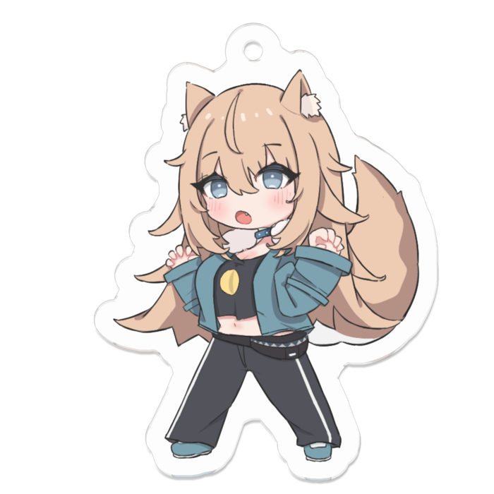 アクリルキーホルダー - 50 x 50 (mm)