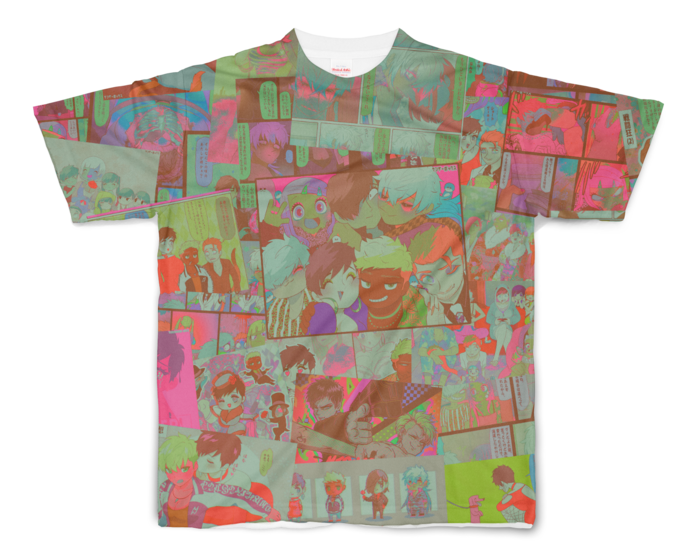 フルグラフィックTシャツ - S - 両面印刷