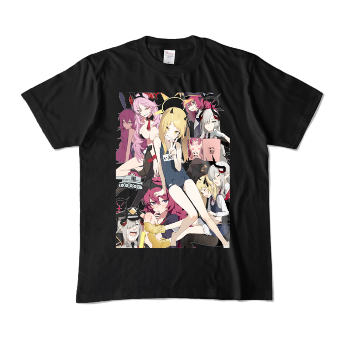 カラーTシャツ - M - ブラック (濃色)