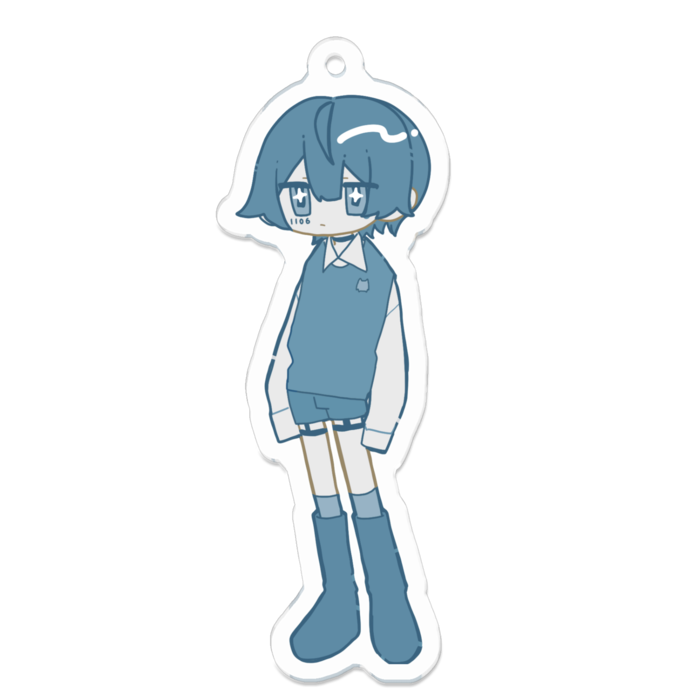 アクリルキーホルダー - 70 x 70 (mm)